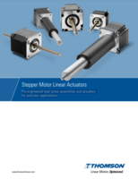 STEPPER MOTOR LINEAR ACTUATORS PRE-ENGINEERED SCREW ASSEMBLIES &amp; ACTUATORS FOR PRECISION APPLICATION